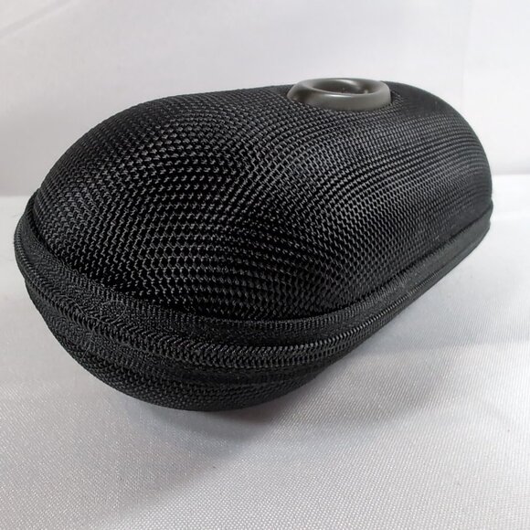 Oakley Pill Sunglasses Case Glasses Black Monogram Hard Shell Zip Logo Travel - Picture 5 of 13